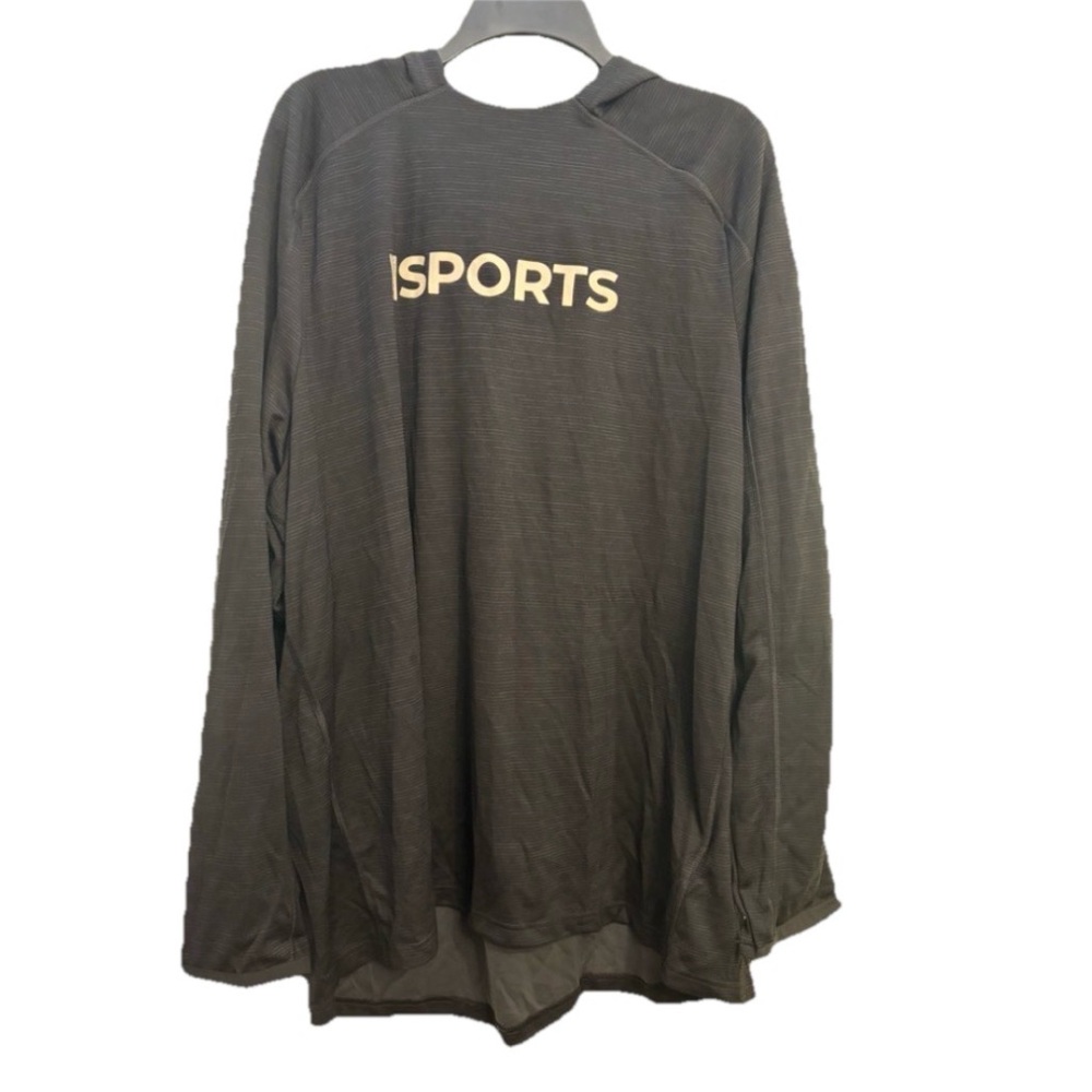 Game Mode Training Men’s Hoodie High Neck LS Black “NKSFB SPORTS" 2XL